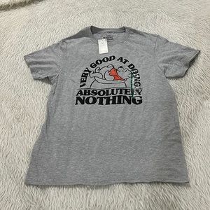 Disney wine the Pooh women’s gray t shirt size medium NEW